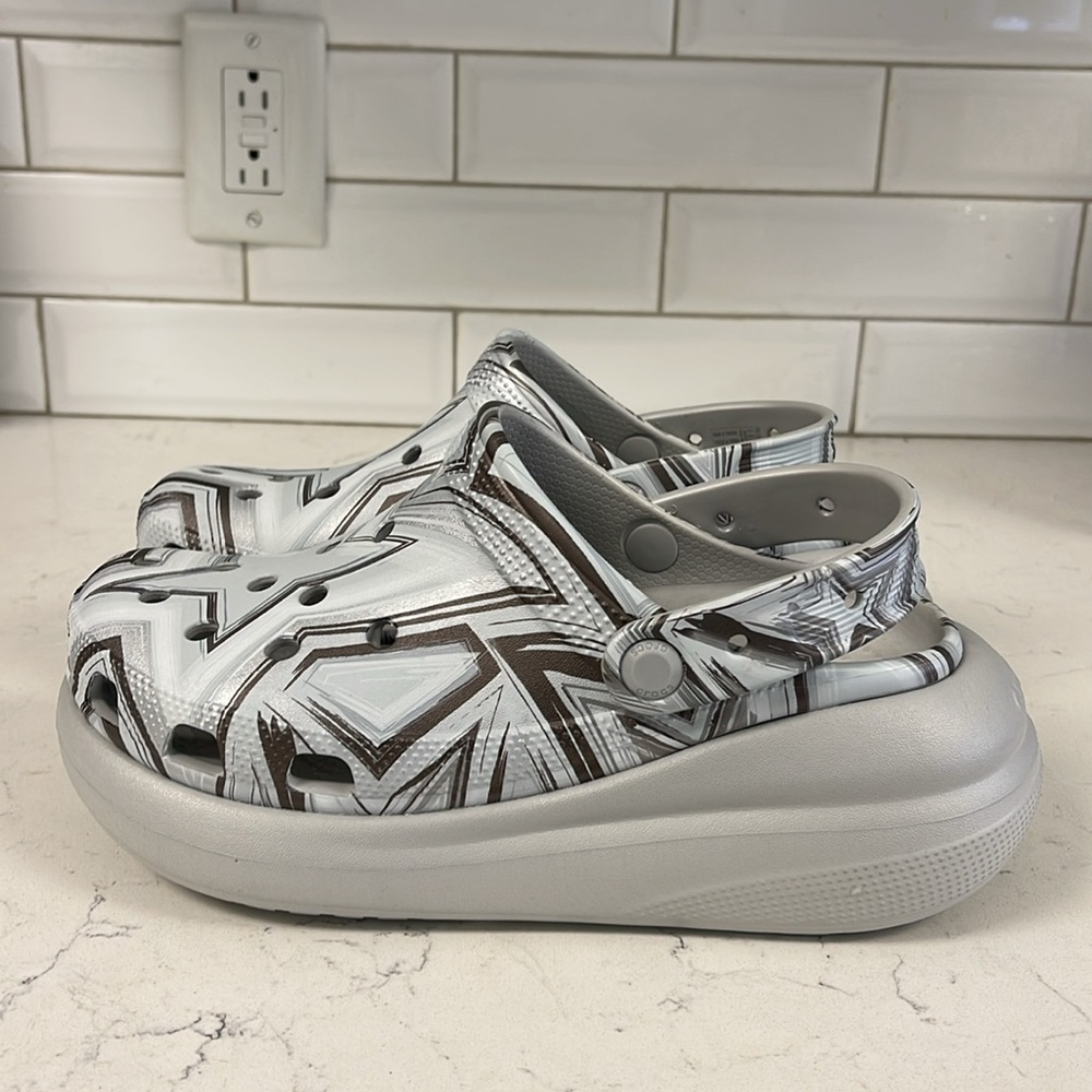 Crocs Classic Crush Disco Clog Platform 208121-0ZT Size 8 - Picture 12 of 17